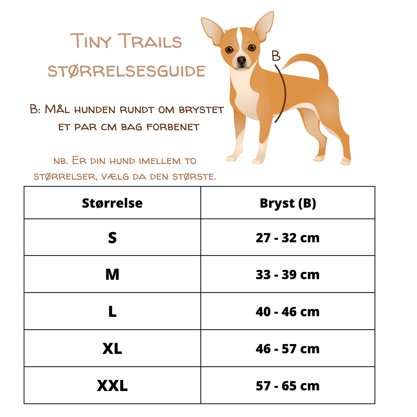 Tiny Trails step-in hundesele - Leaf me not