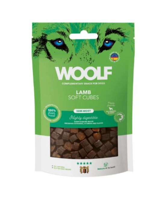 Woolf Soft Cubes Lamb - 100g