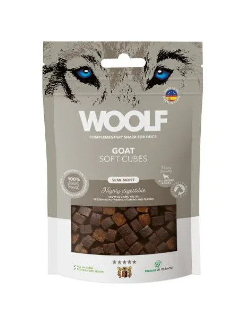 Woolf Soft Cubes Goat - 100g