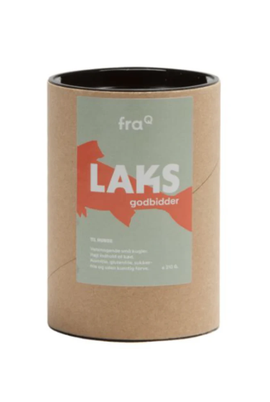 FraQ godbidder med laks - 210g