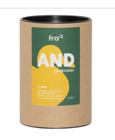 FraQ godbidder med and - 210g