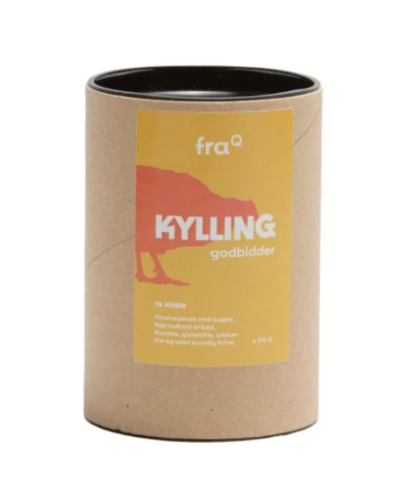 FraQ godbidder med kylling - 210g