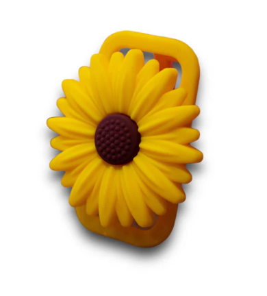 Fancy Flower AirTag holder