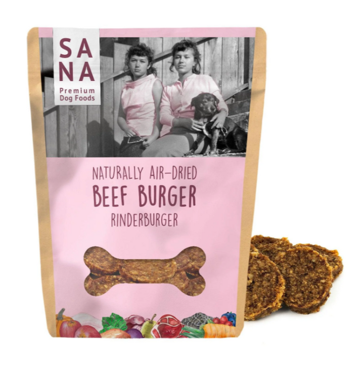 Sanadog Oksekødsburger - 100 g