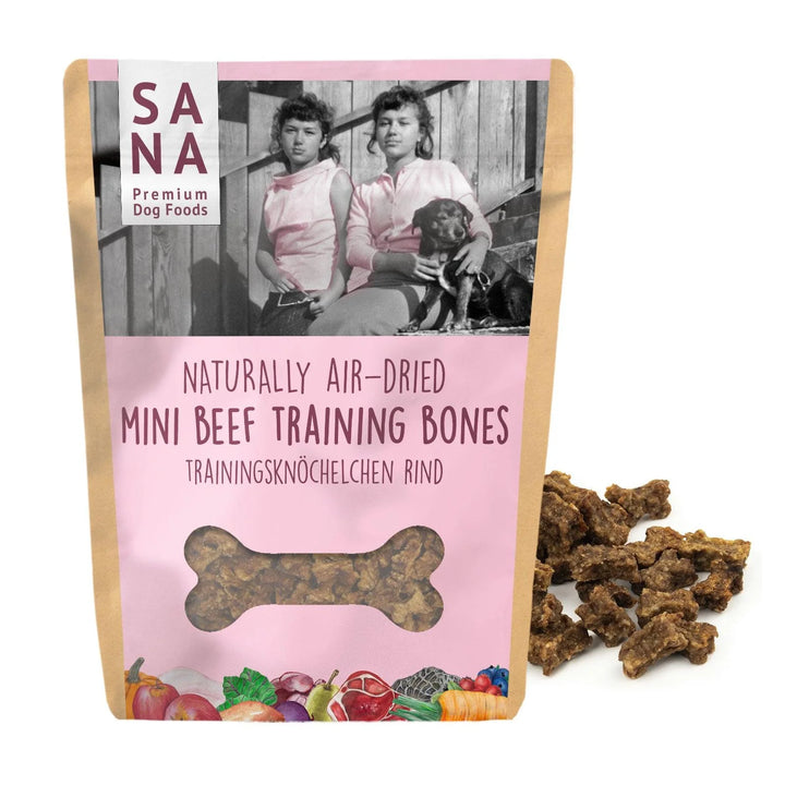 Sanadog mini godbidder bøf - 100g